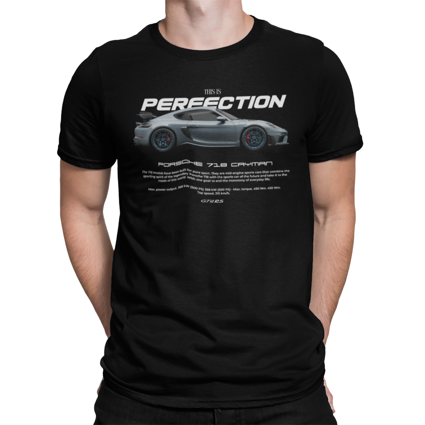 CAMISETA / SUDADERA COCHES PORSCHE 718 CAYMAN