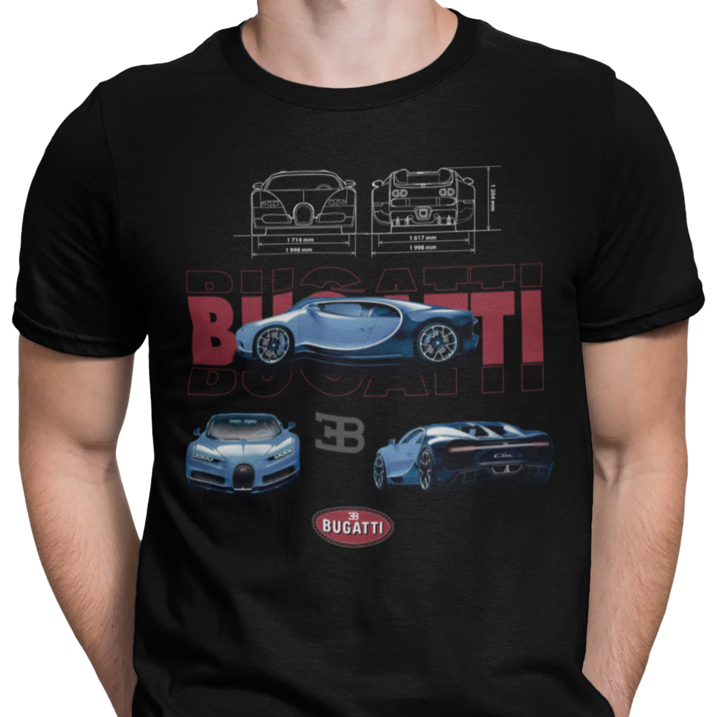 CAMISETA / SUDADERA COCHES BUGATTI