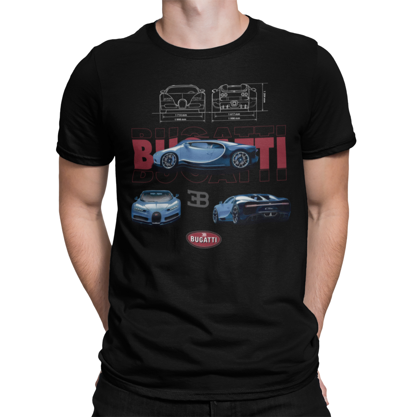 CAMISETA / SUDADERA COCHES BUGATTI