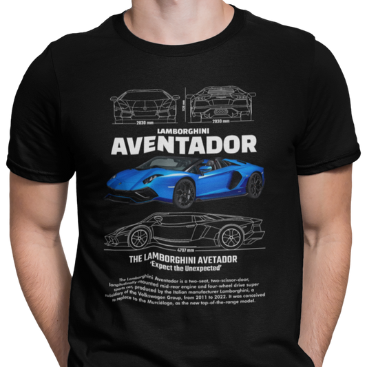 CAMISETA / SUDADERA COCHES LAMBROGHINI AVENTADOR