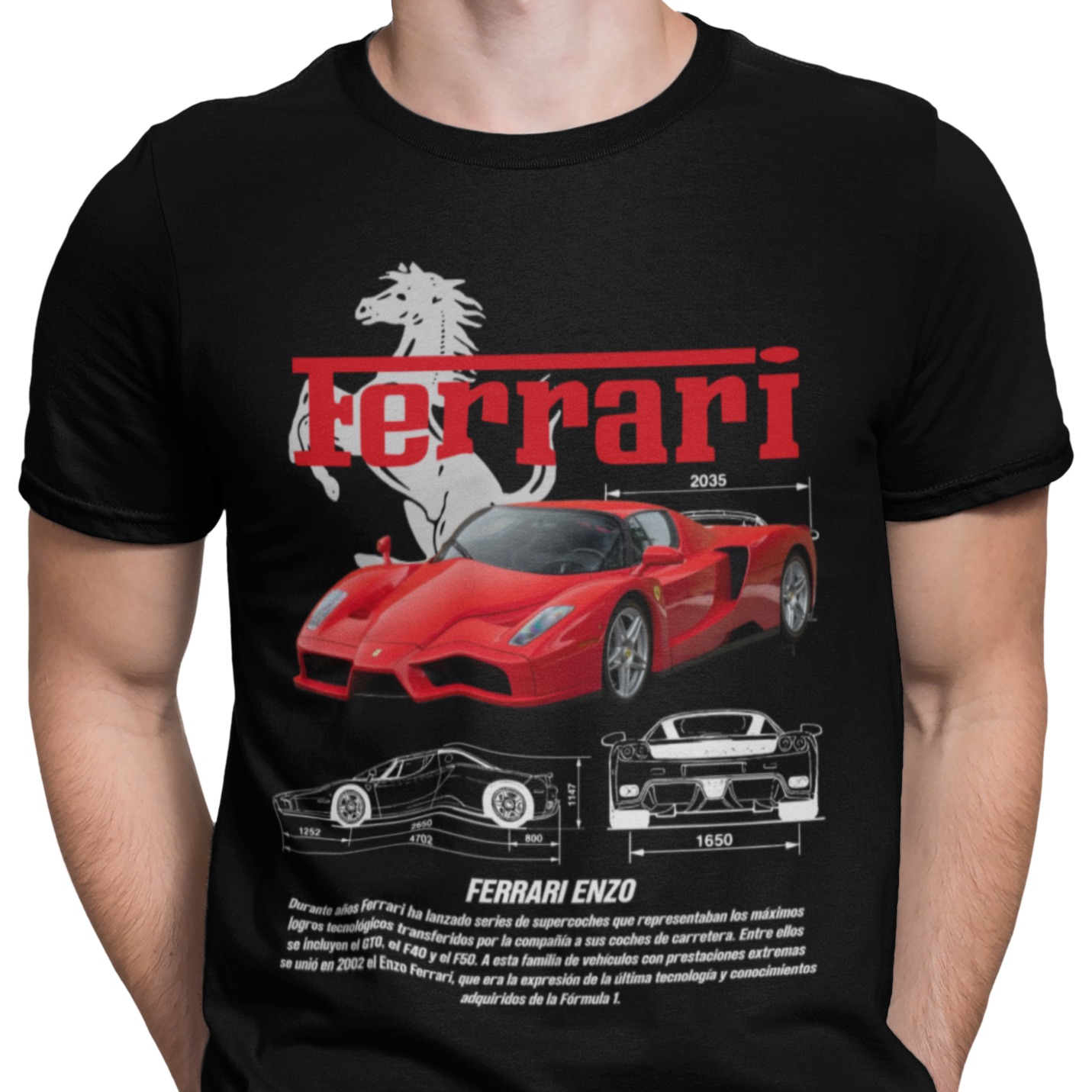 CAMISETA / SUDADERA COCHES FERRARI