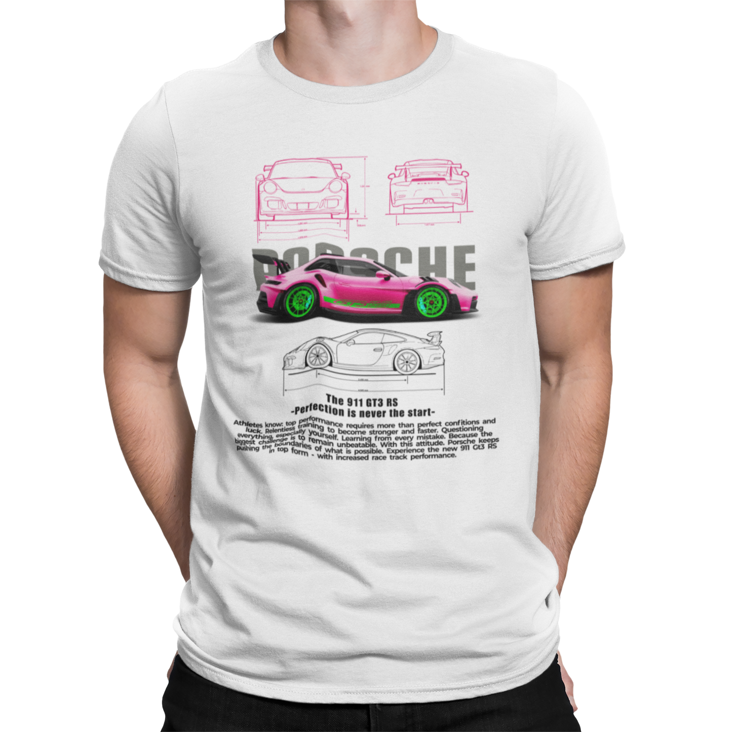 CAMISETA / SUDADERA COCHES PORSCHE 911 GT3 RS