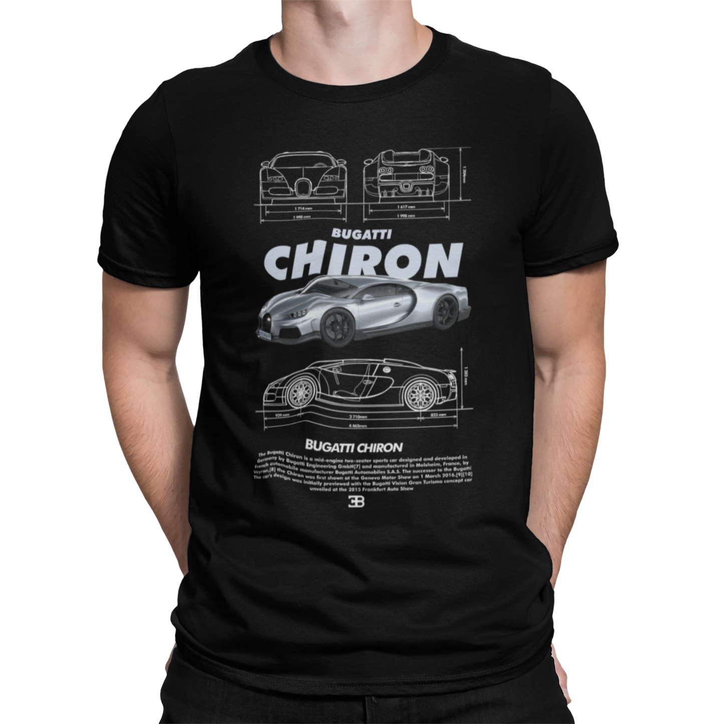 CAMISETA / SUDADERA COCHES BUGATTI CHIRON