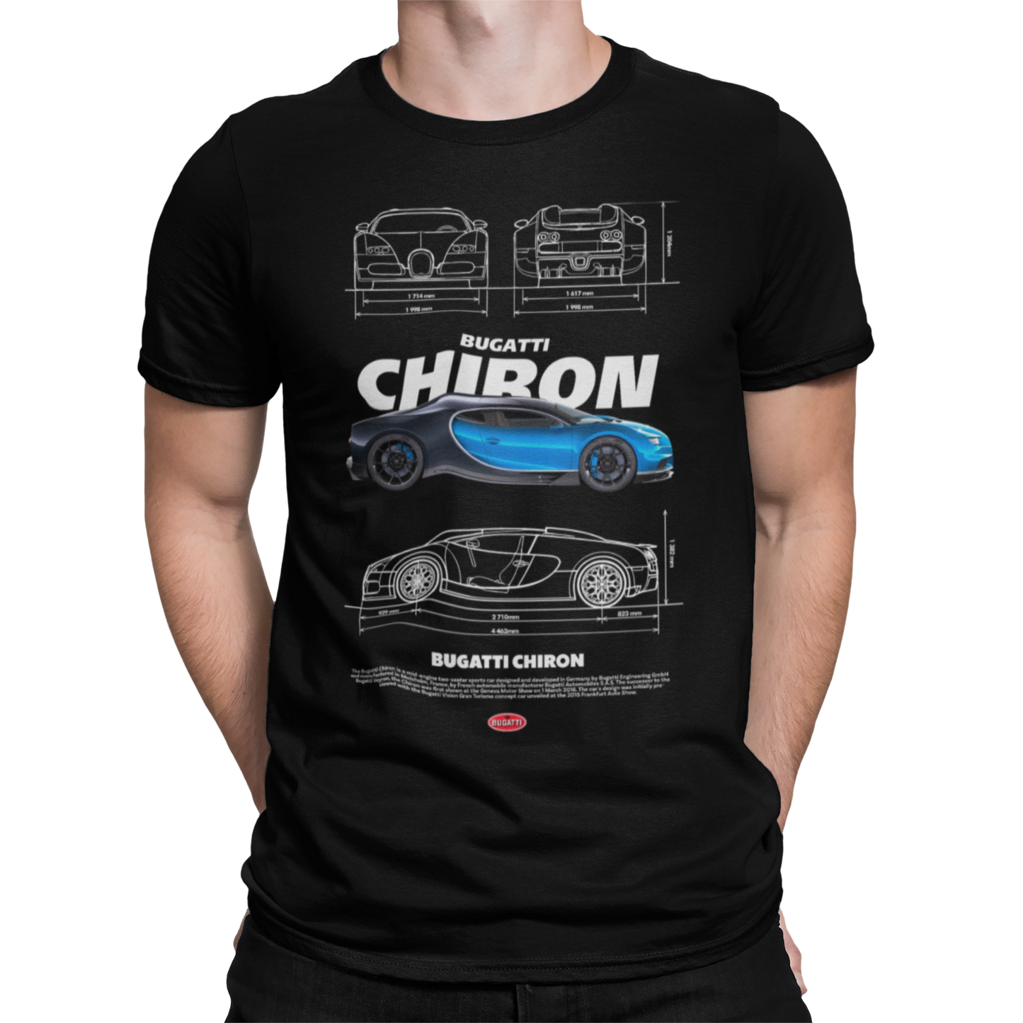 CAMISETA / SUDADERA COCHES BUGATTI CHIRON