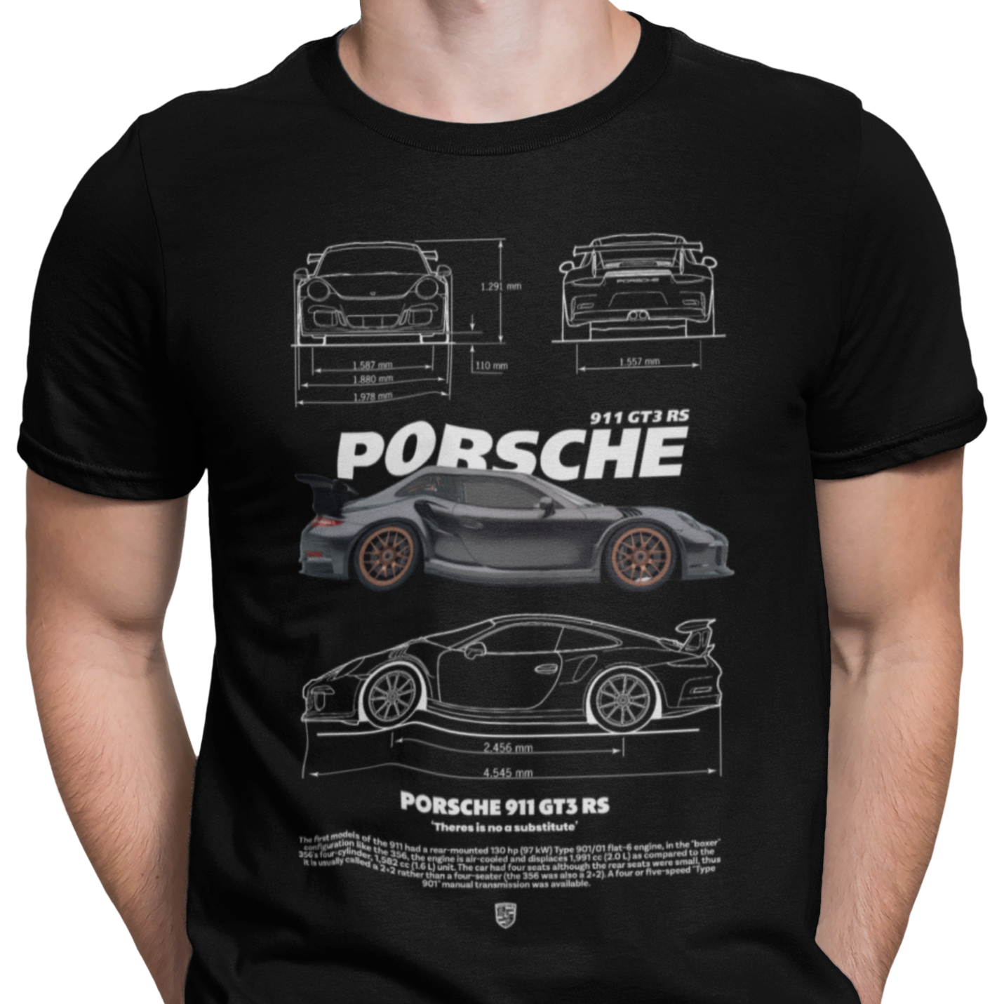 CAMISETA / SUDADERA COCHES KING PORSCHE 911 GT3 RS