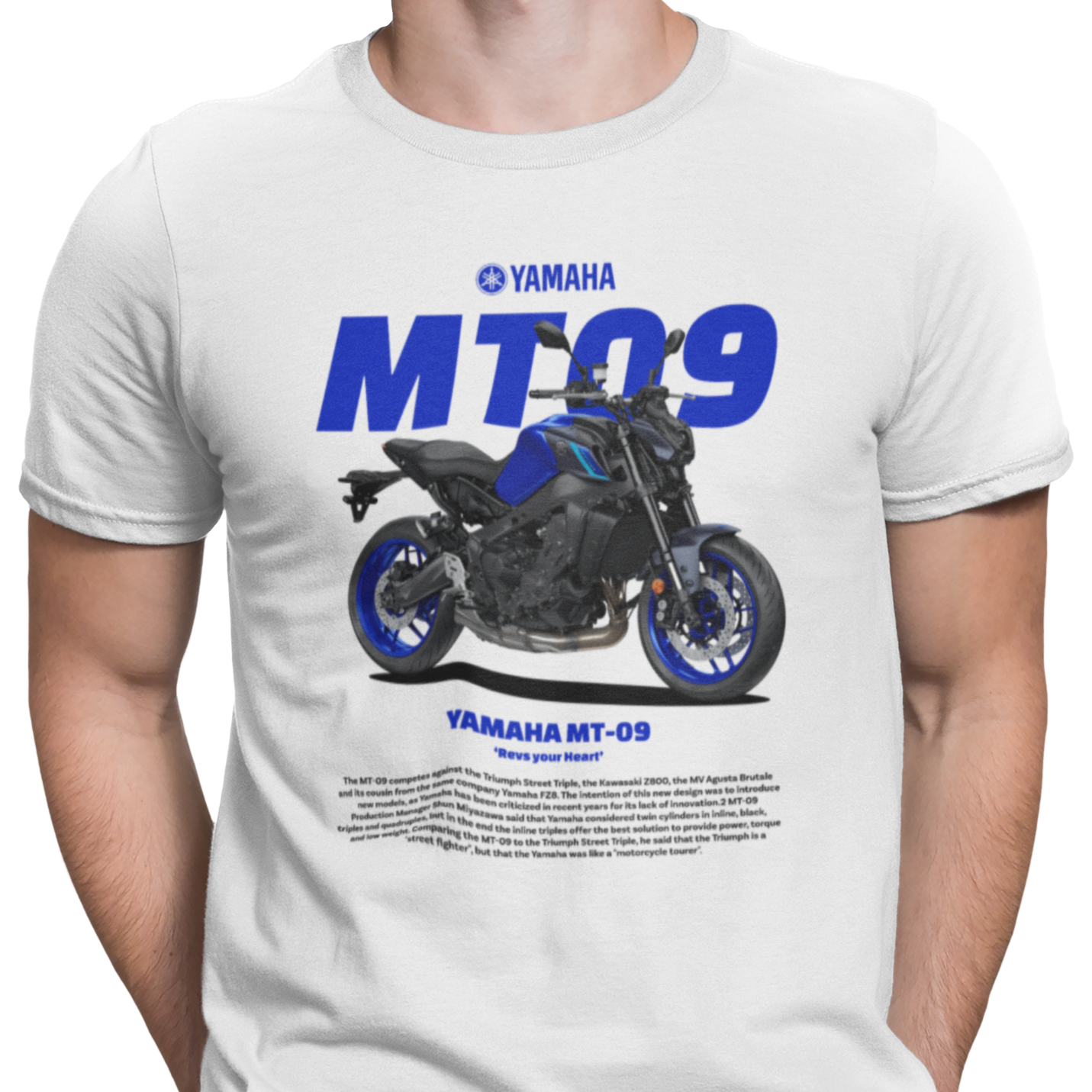 CAMISETA / SUDADERA COCHES MOTOS YAMAHA MT-09