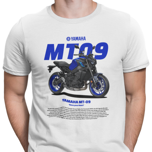 CAMISETA / SUDADERA COCHES MOTOS YAMAHA MT-09