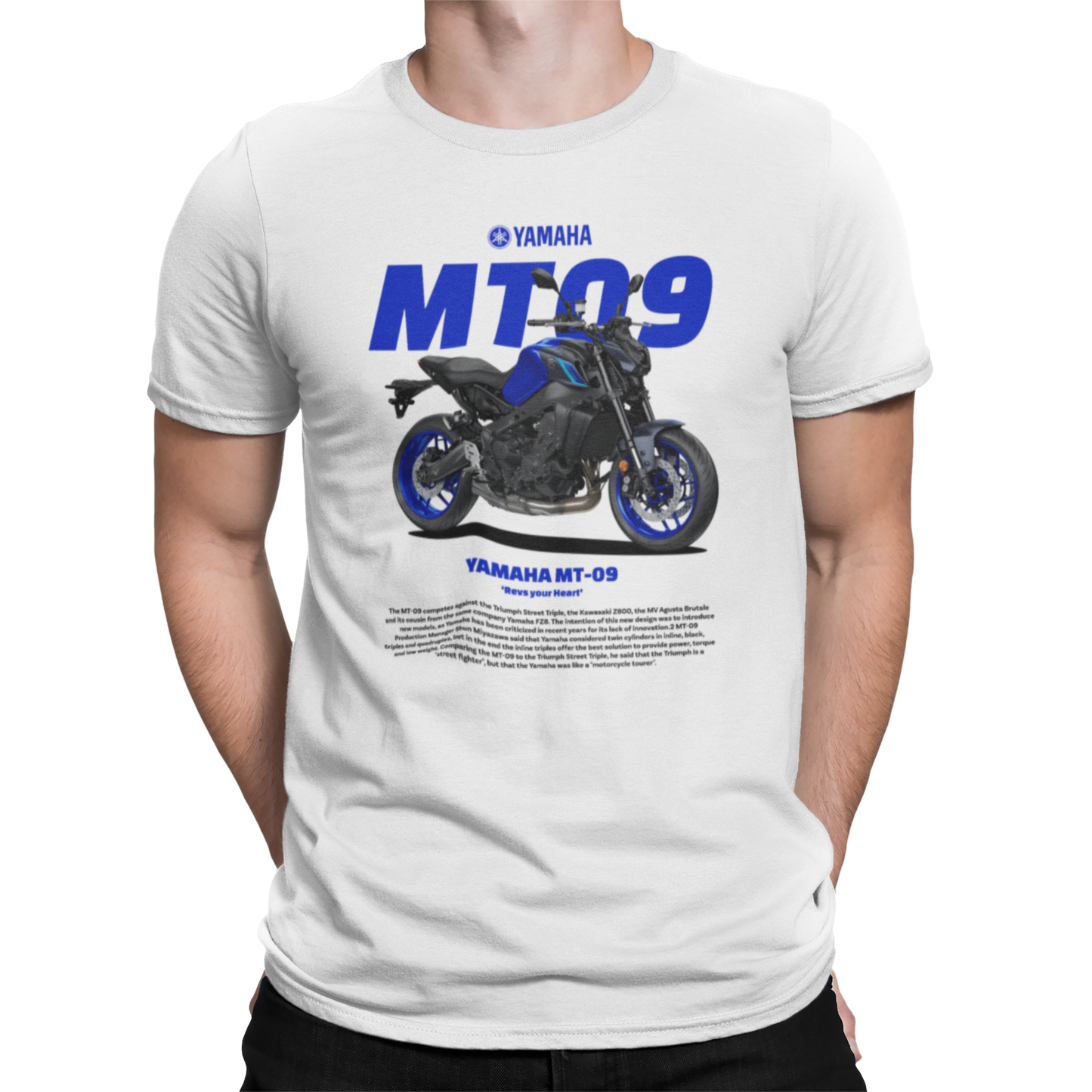 CAMISETA / SUDADERA COCHES MOTOS YAMAHA MT-09