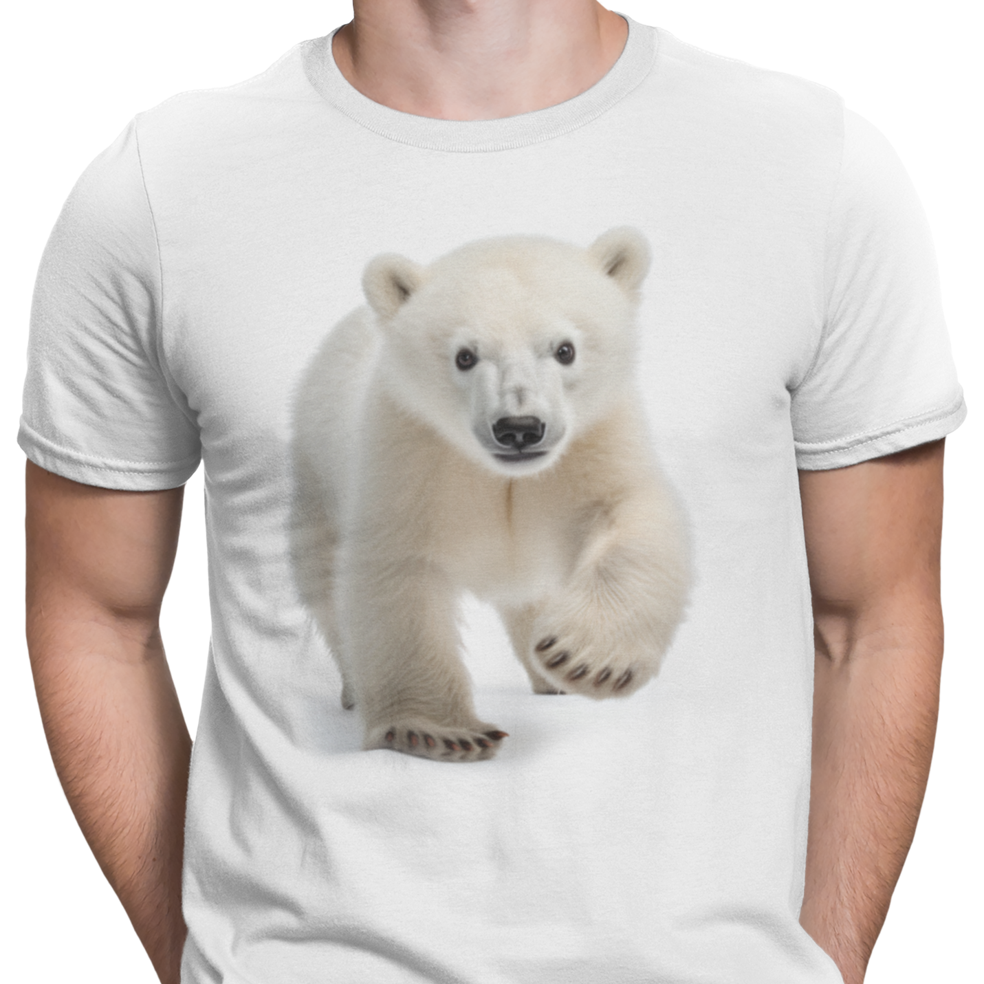 CAMISETA CRIA OSO BLANCO