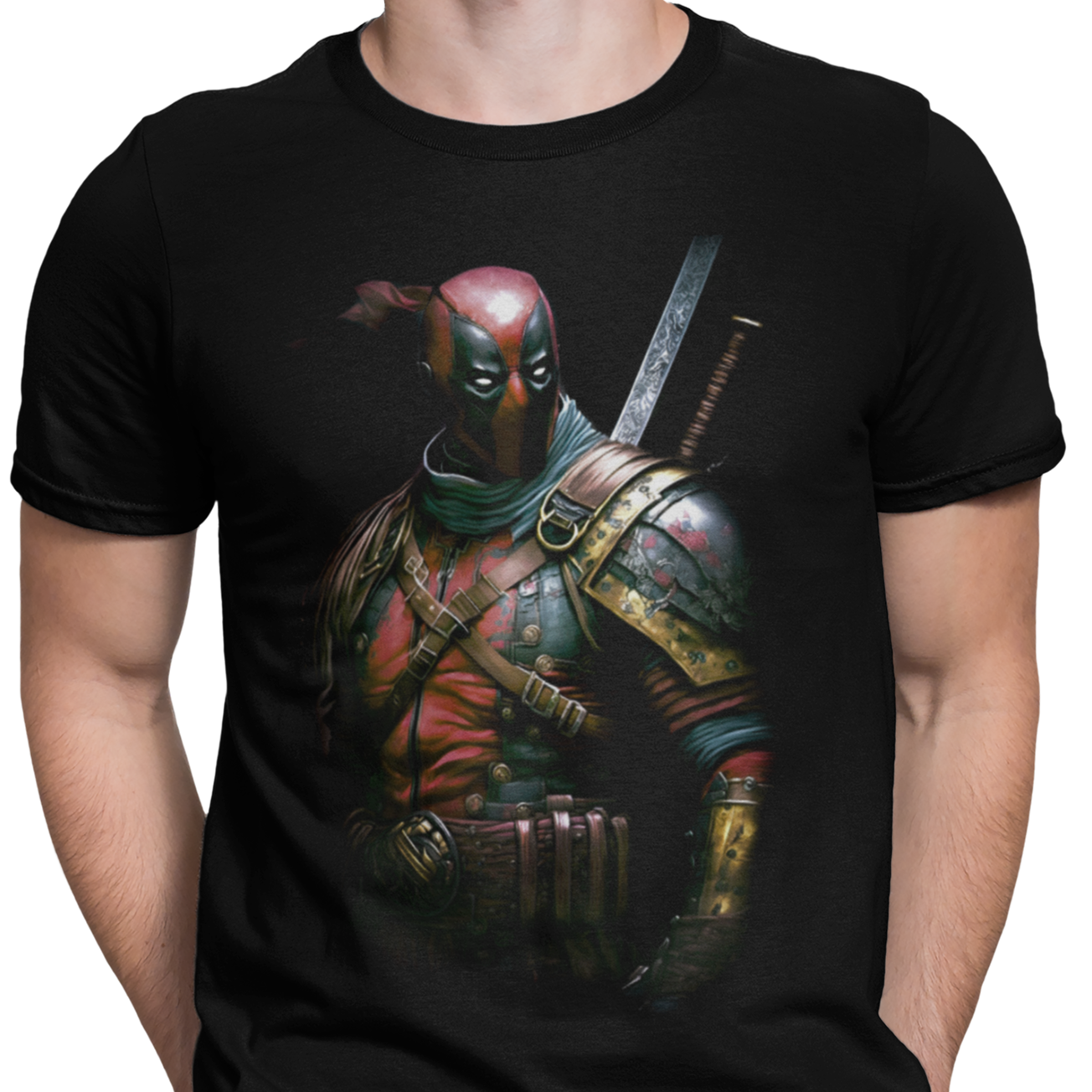 CAMISETA DEADPOOL OSCURO