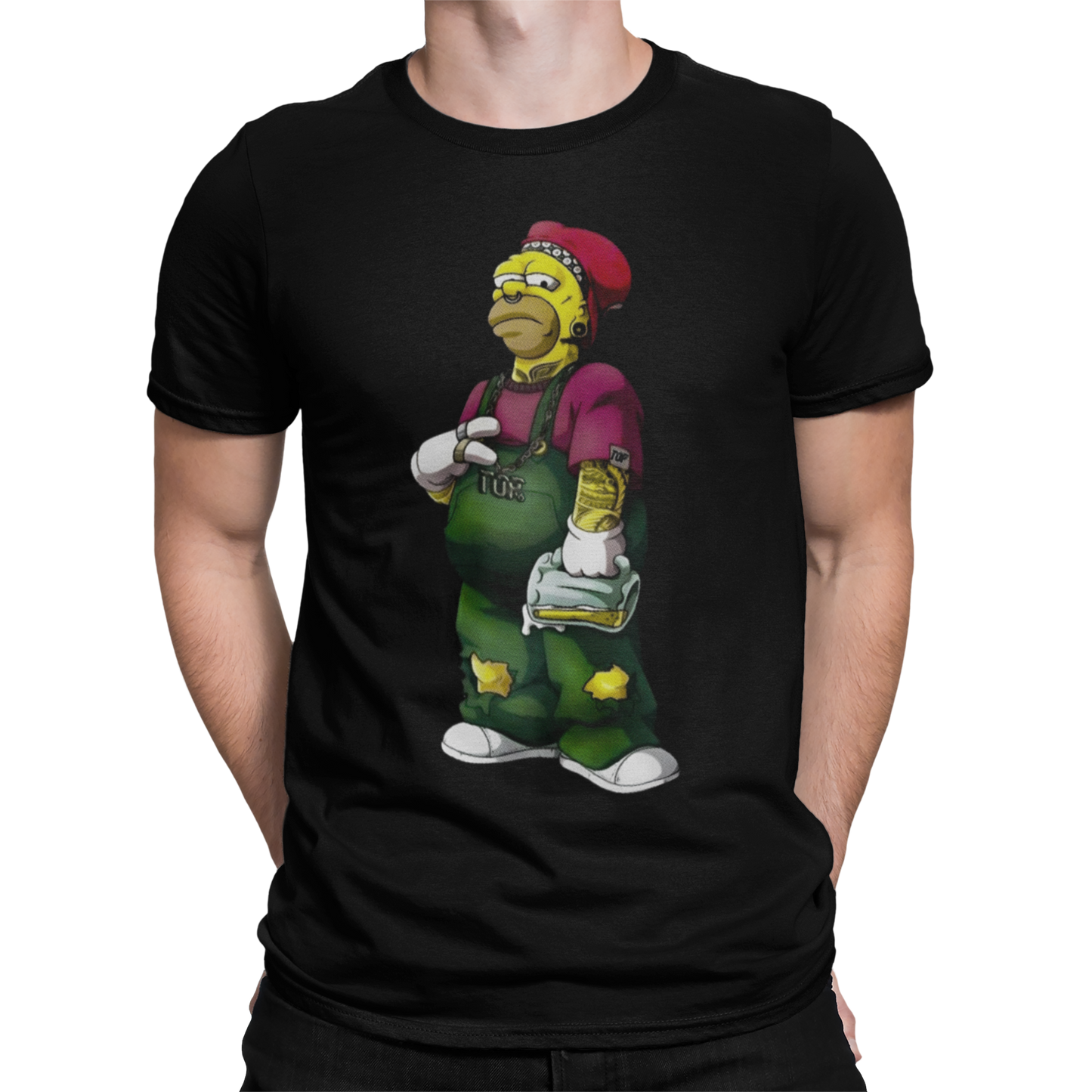 CAMISETA HOMER SIMPSON RAPERO