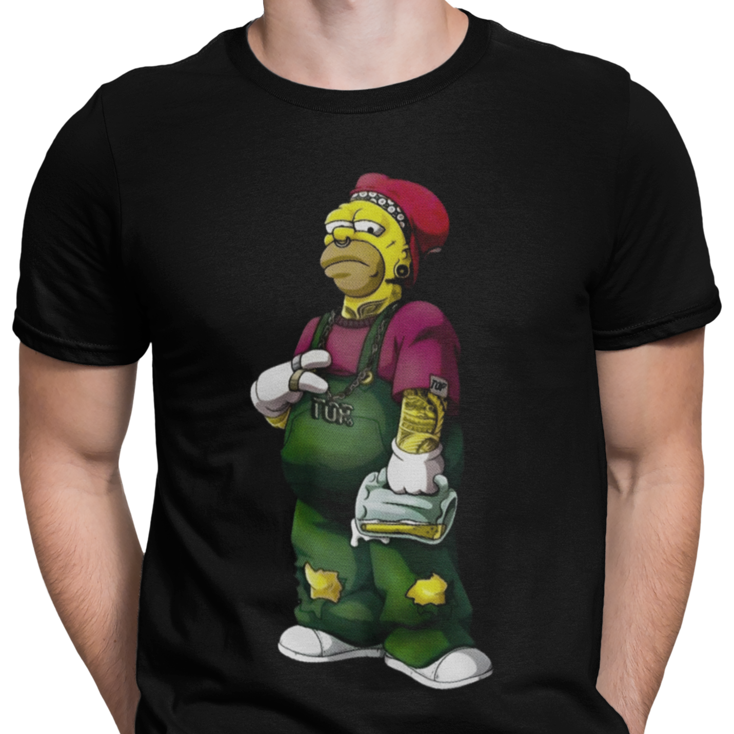 CAMISETA HOMER SIMPSON RAPERO