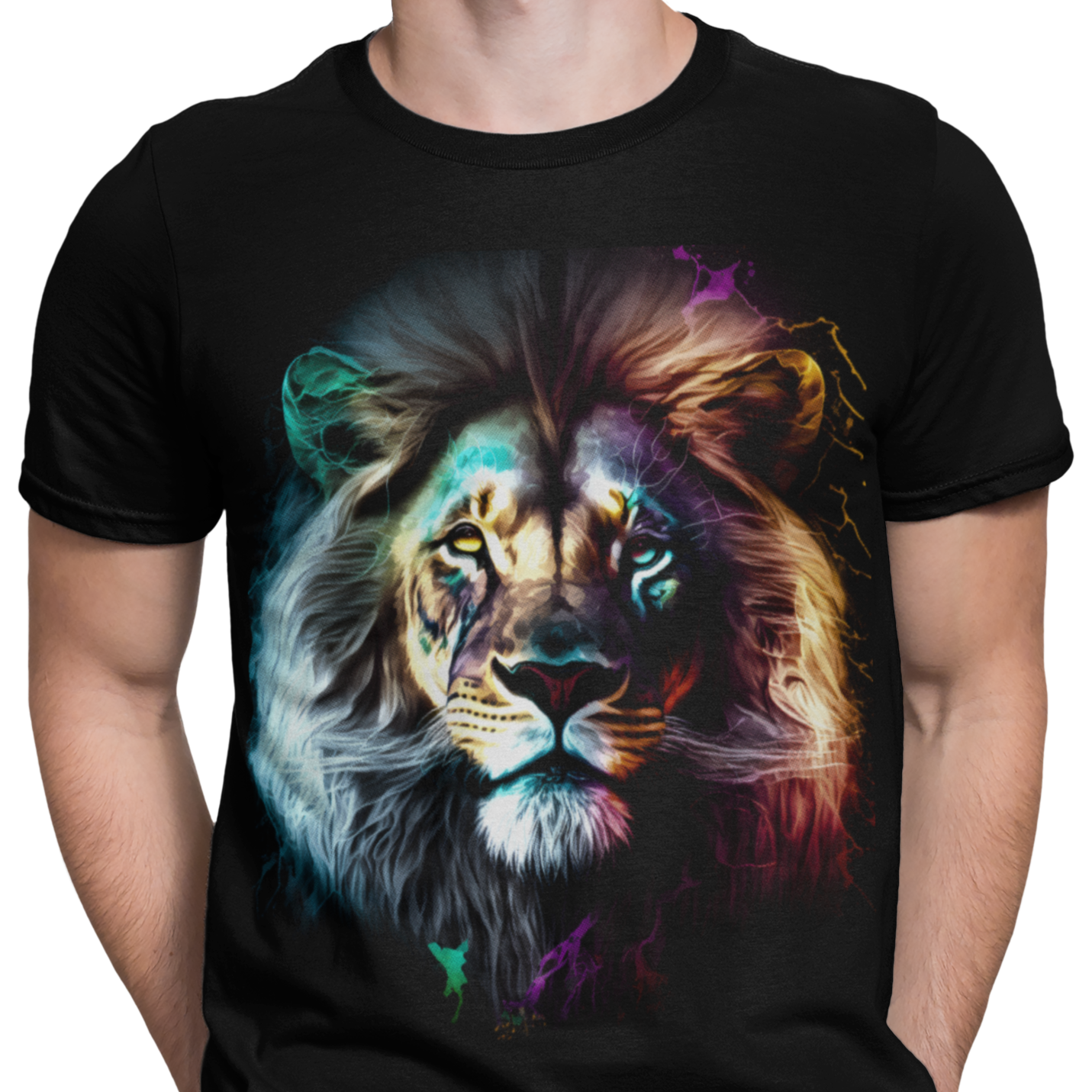 CAMISETA LEON ELECTRICO