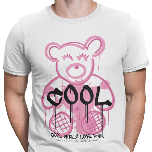 CAMISETA / SUDADERA OSITO COOL ROSA