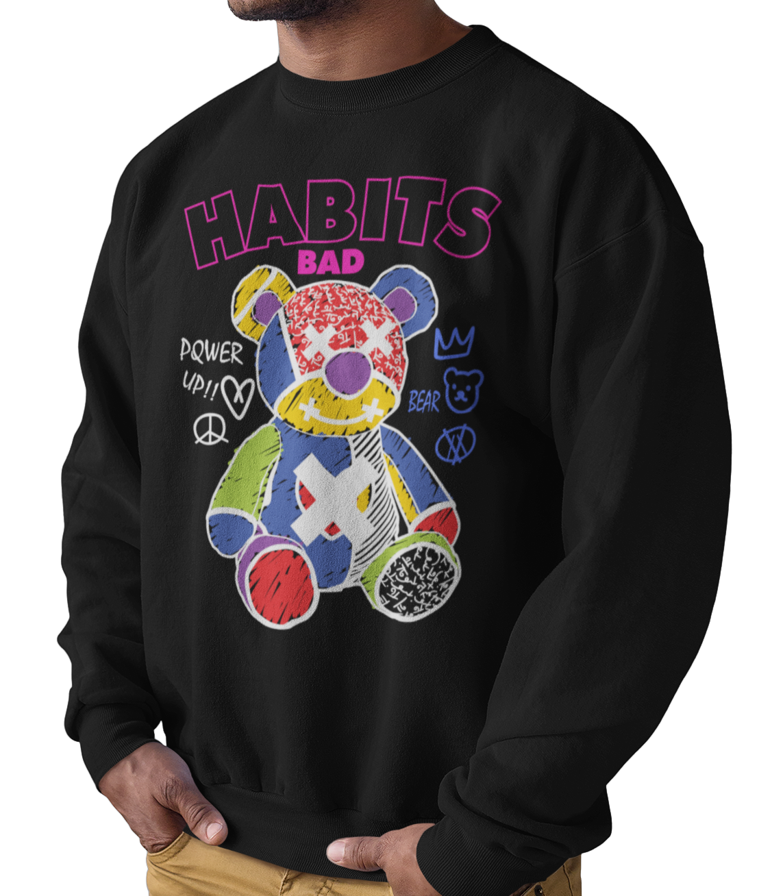 CAMISETA / SUDADERA OSO HABITS