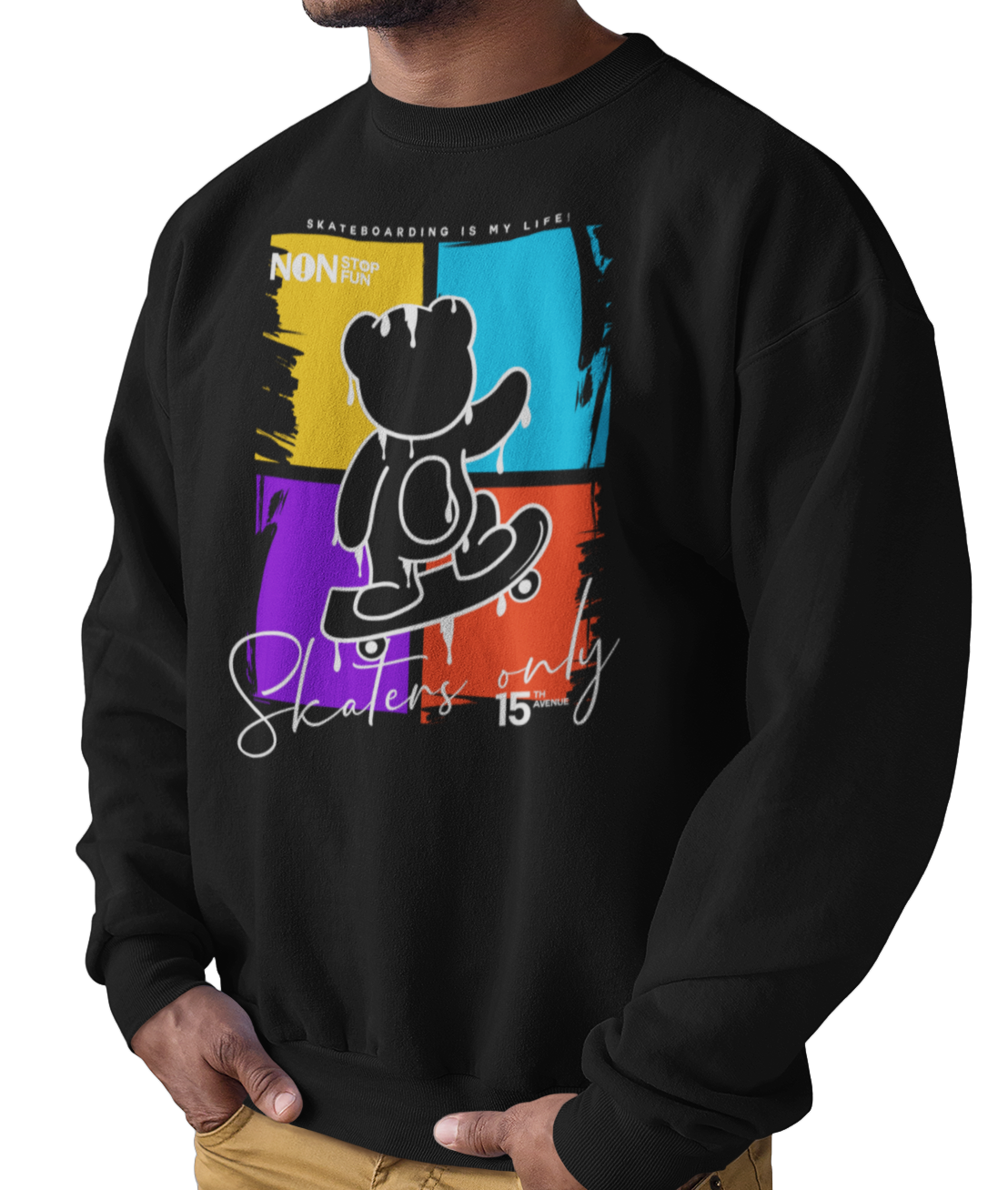 CAMISETA / SUDADERA OSO SKATERS