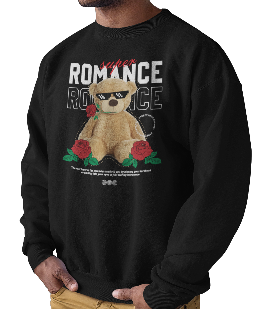 CAMISETA / SUDADERA OSO SUPER ROMANCE