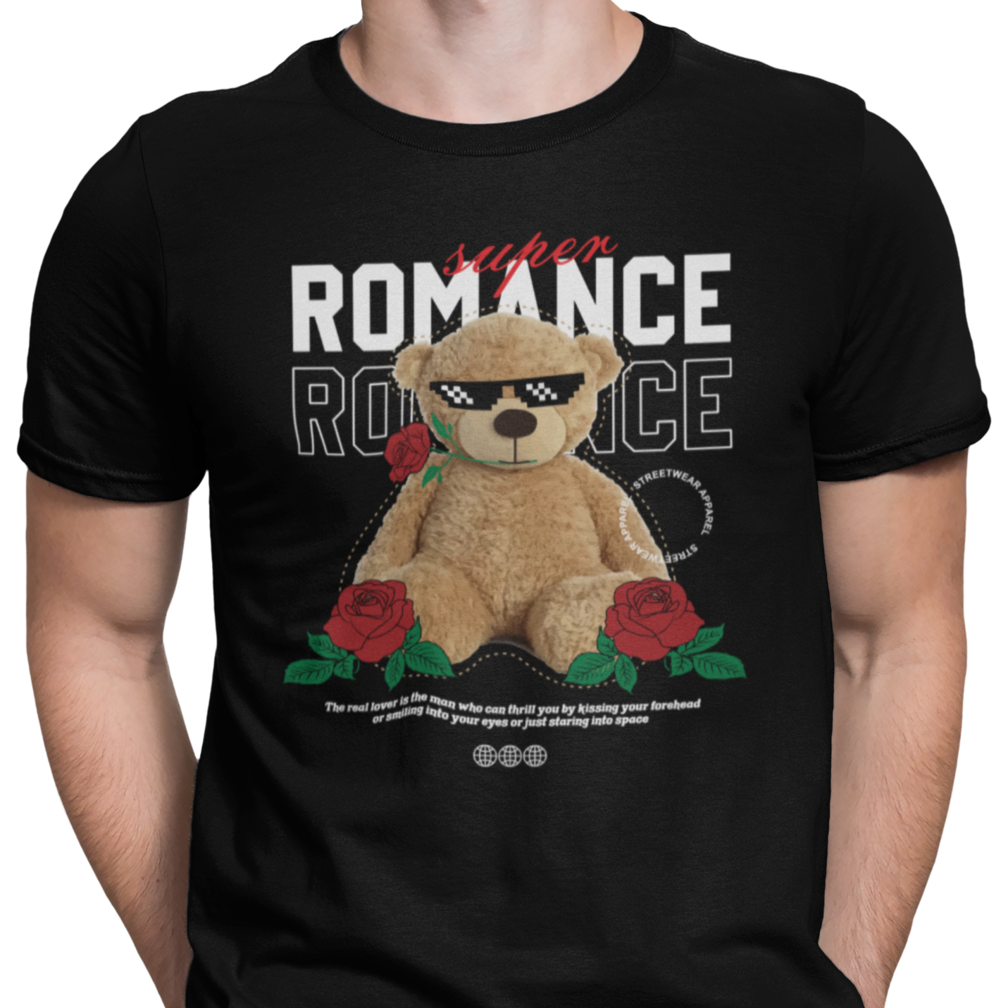 CAMISETA / SUDADERA OSO SUPER ROMANCE