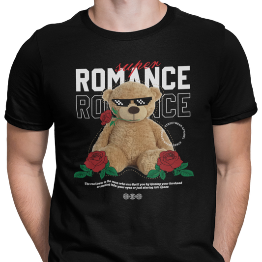 CAMISETA / SUDADERA OSO SUPER ROMANCE