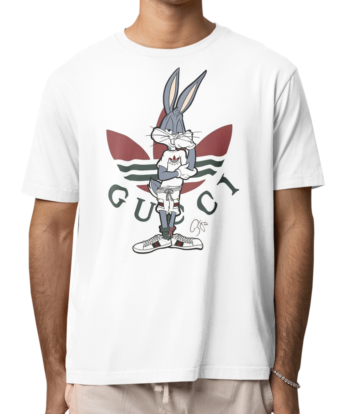 SUDADERA / CAMISETA  BUGS BUNNY GUCCI Y ADIDAS