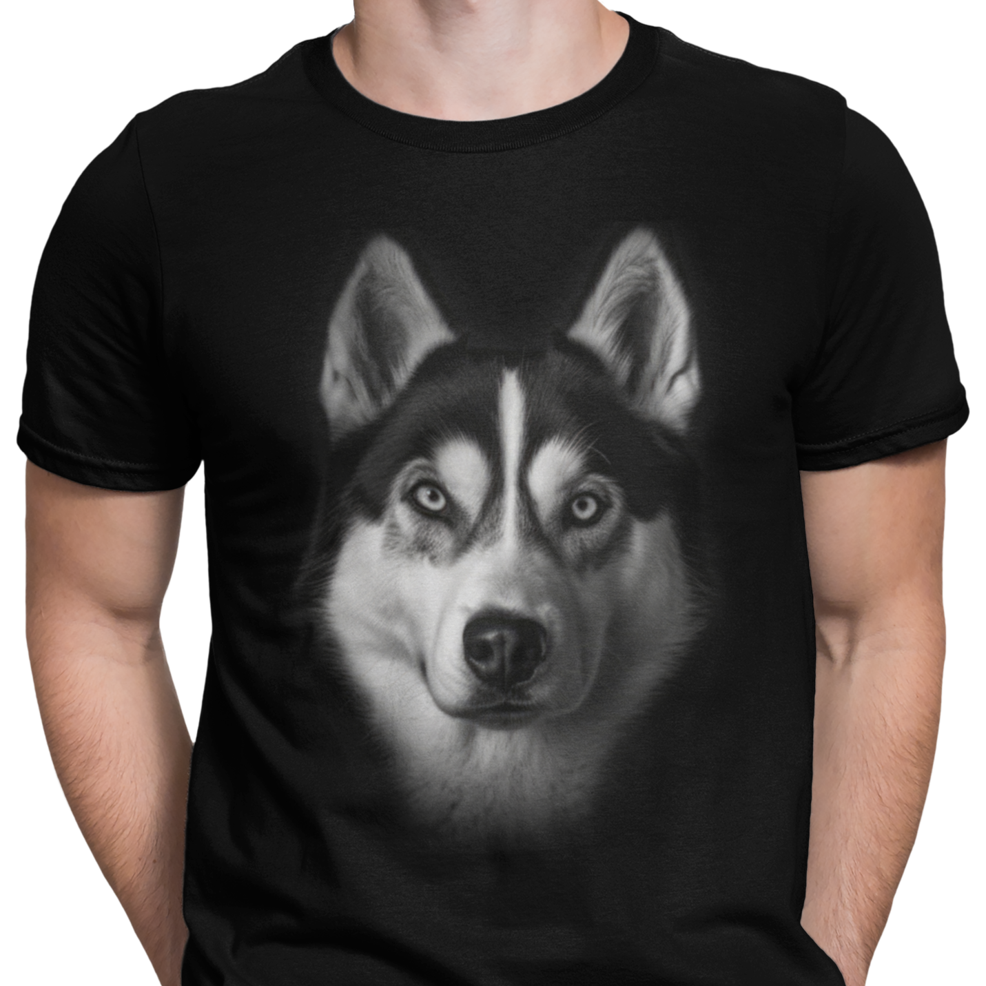 CAMISETA PERRO HUSKY SIBERIANO