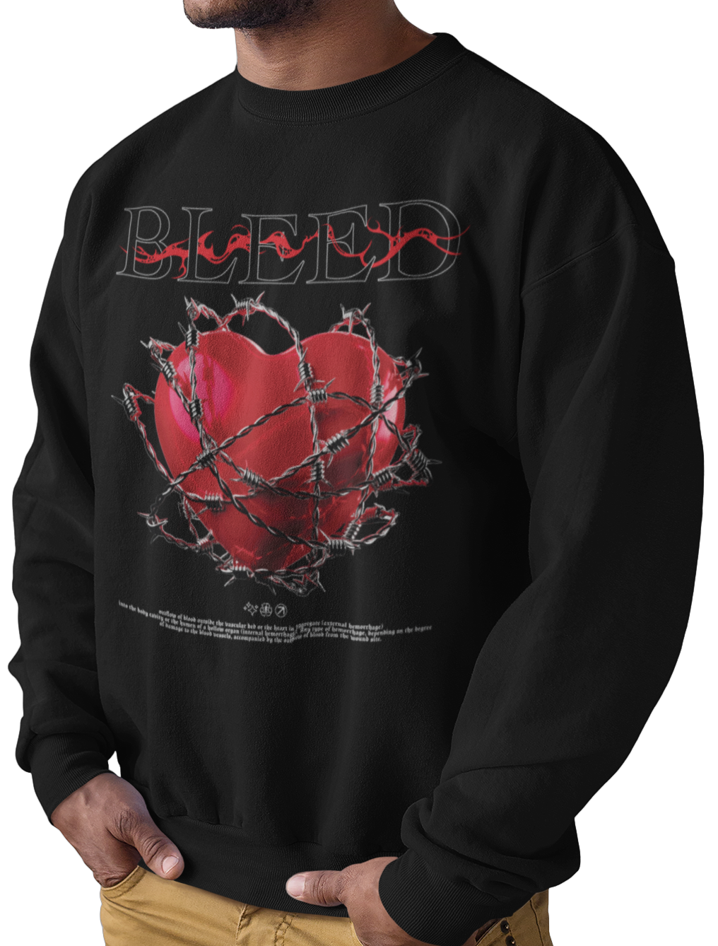 CAMISETA / SUDADERA CORAZON ESPINO