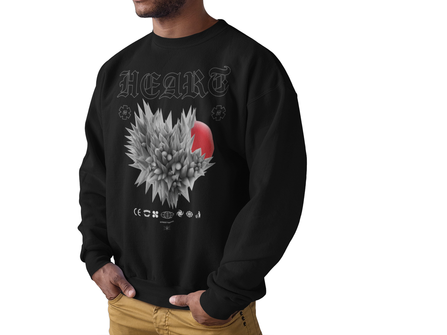 CAMISETA / SUDADERA CORAZON DE HIELO