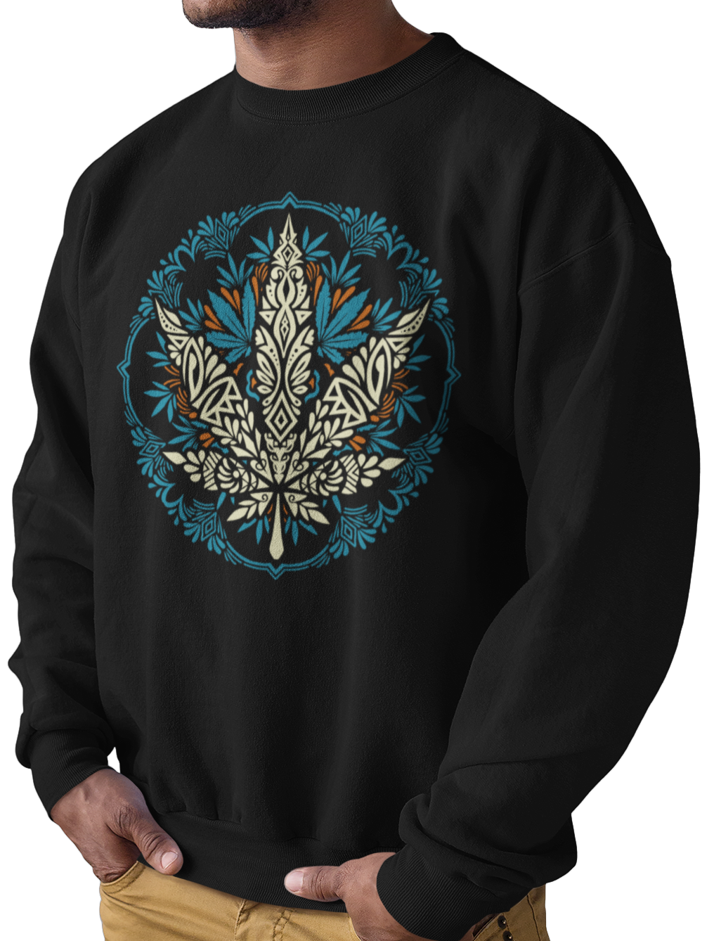 CAMISETA / SUDADERA ESCUDO MARIHUANA