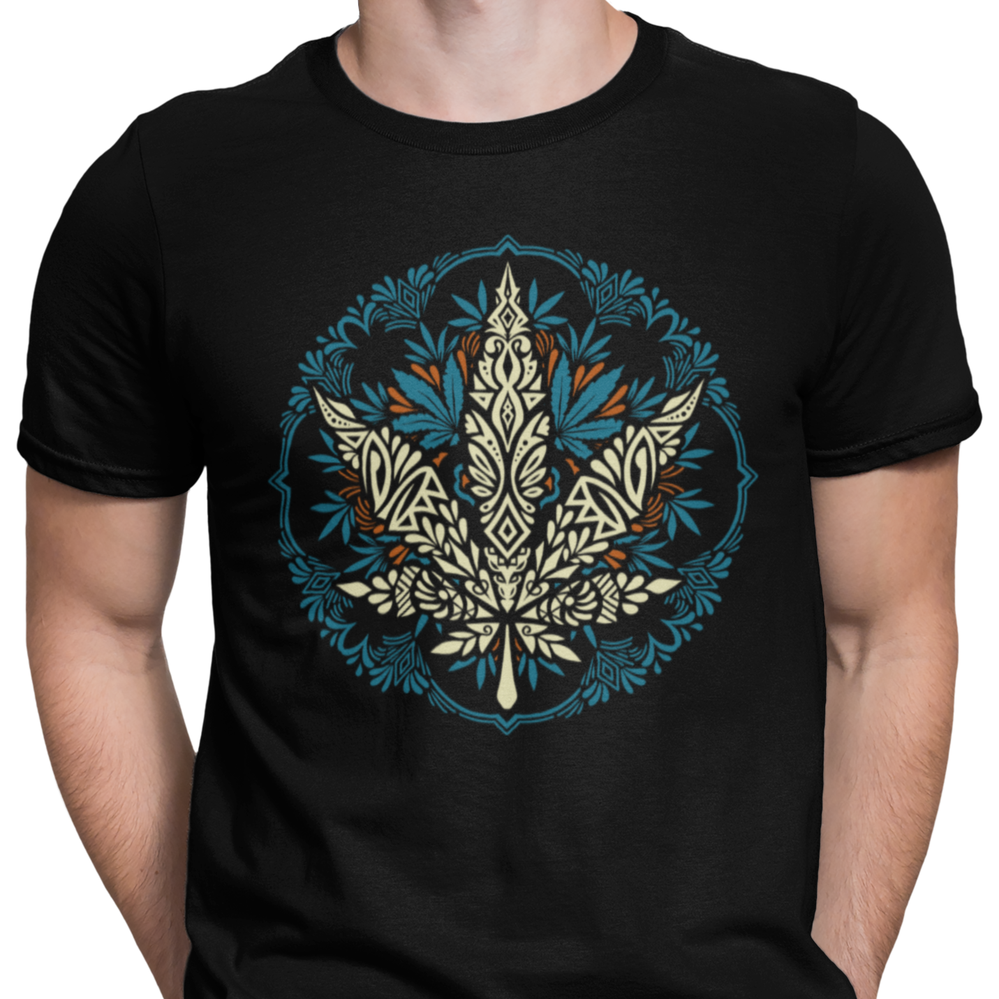 CAMISETA / SUDADERA ESCUDO MARIHUANA