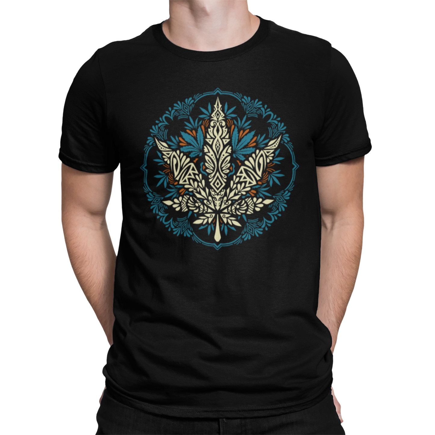 CAMISETA / SUDADERA ESCUDO MARIHUANA