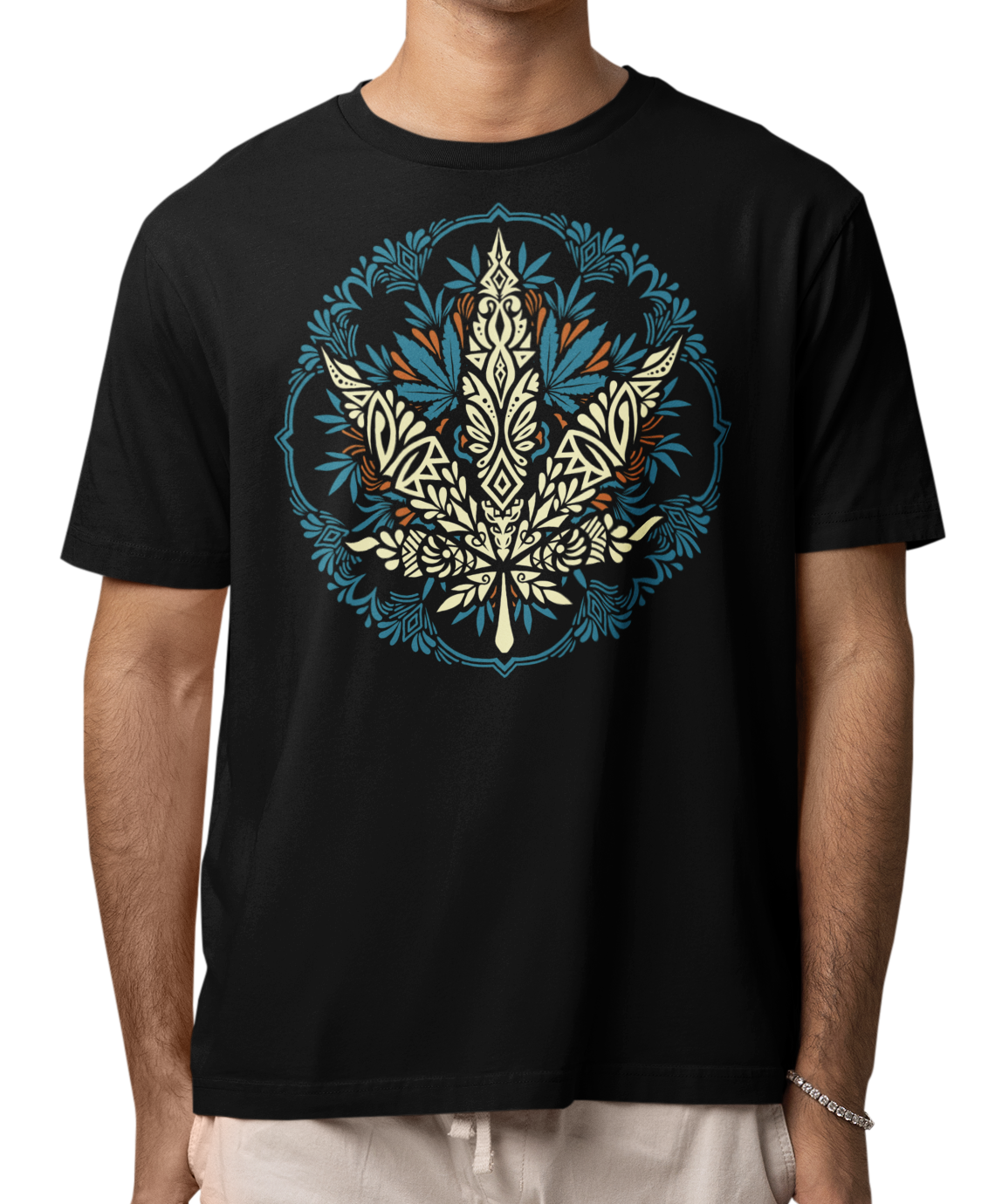 CAMISETA / SUDADERA ESCUDO MARIHUANA