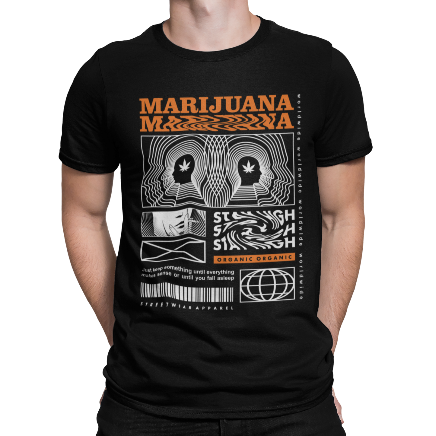 CAMISETA / SUDADERA MARIJUANA STAY