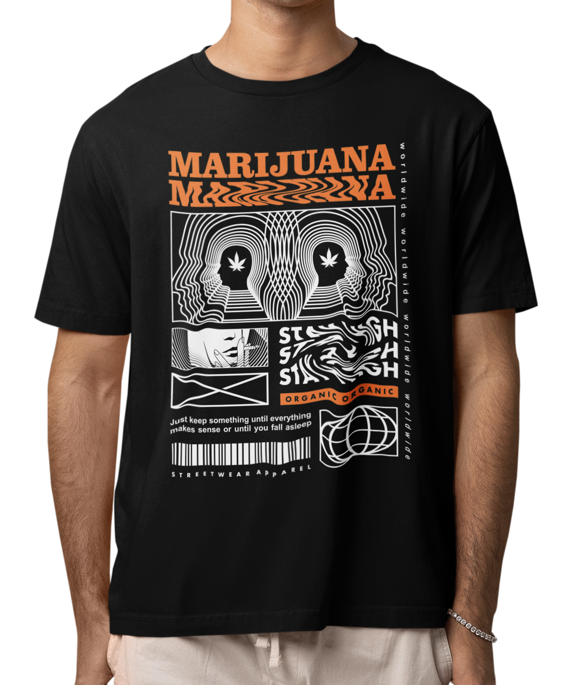 CAMISETA / SUDADERA MARIJUANA STAY