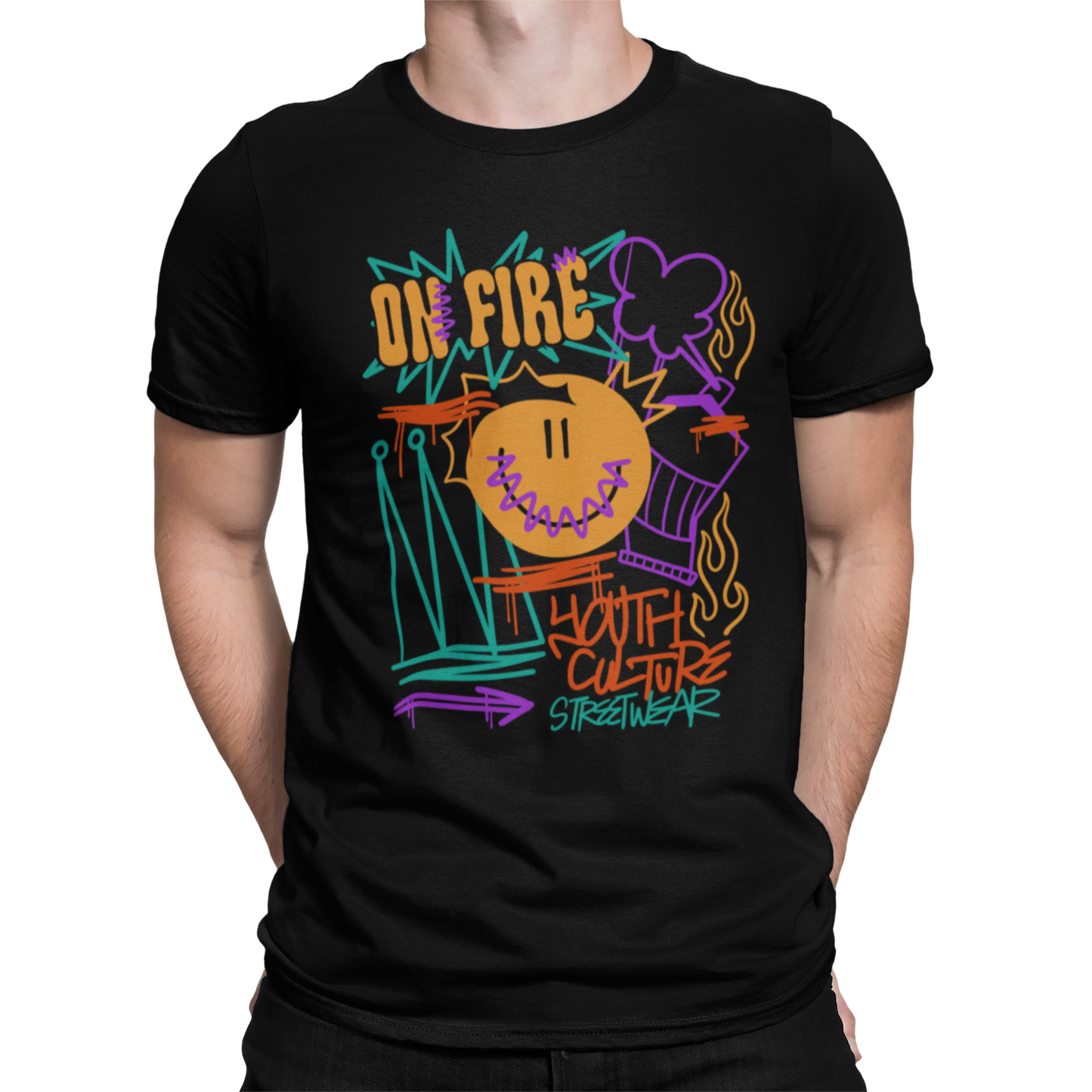 CAMISETA / SUDADERA SMILE ON FIRE