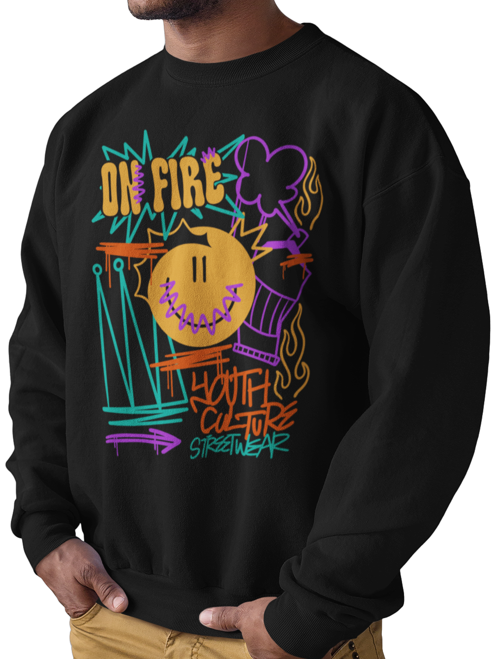 CAMISETA / SUDADERA SMILE ON FIRE