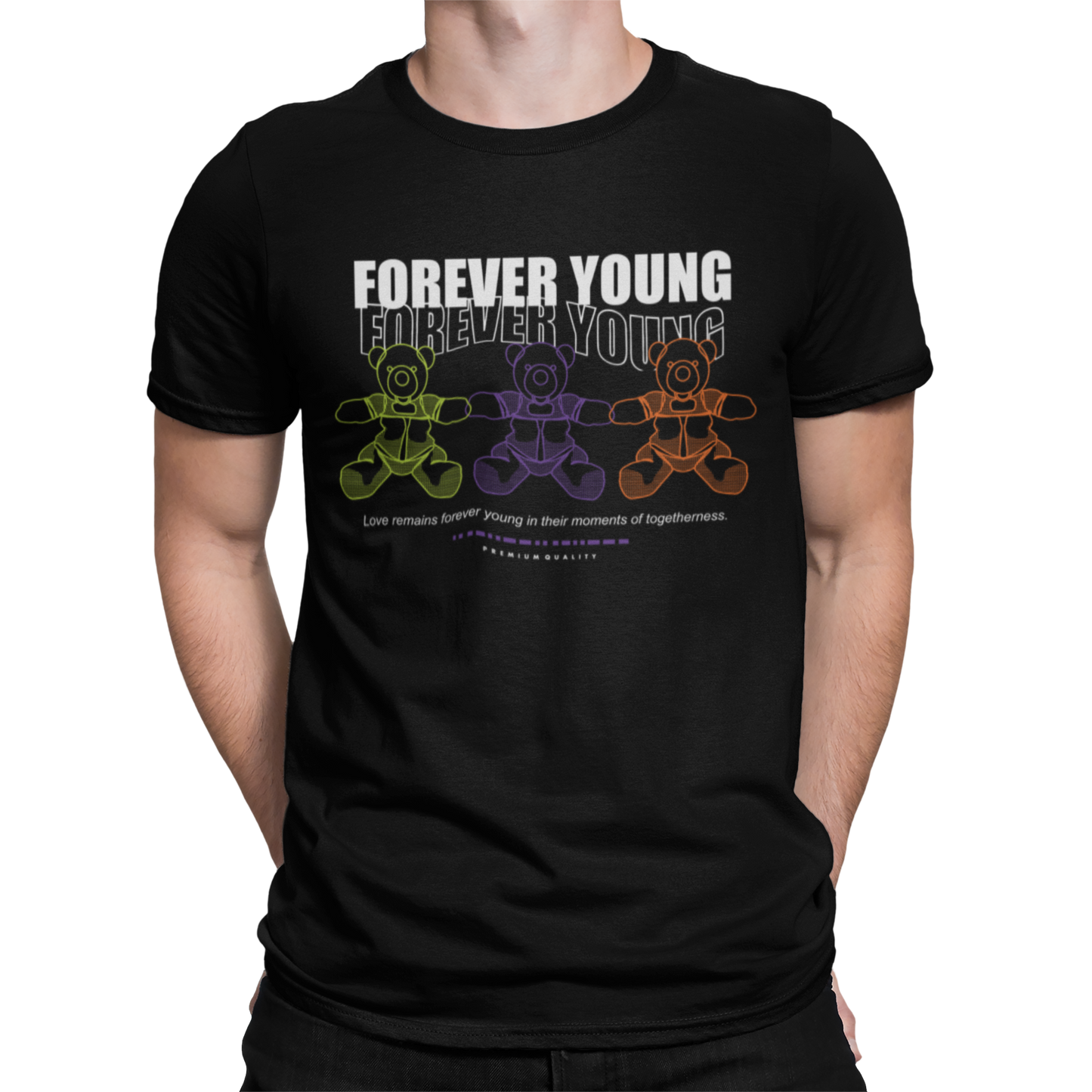 CAMISETA OSOS FOREVER YOUNG