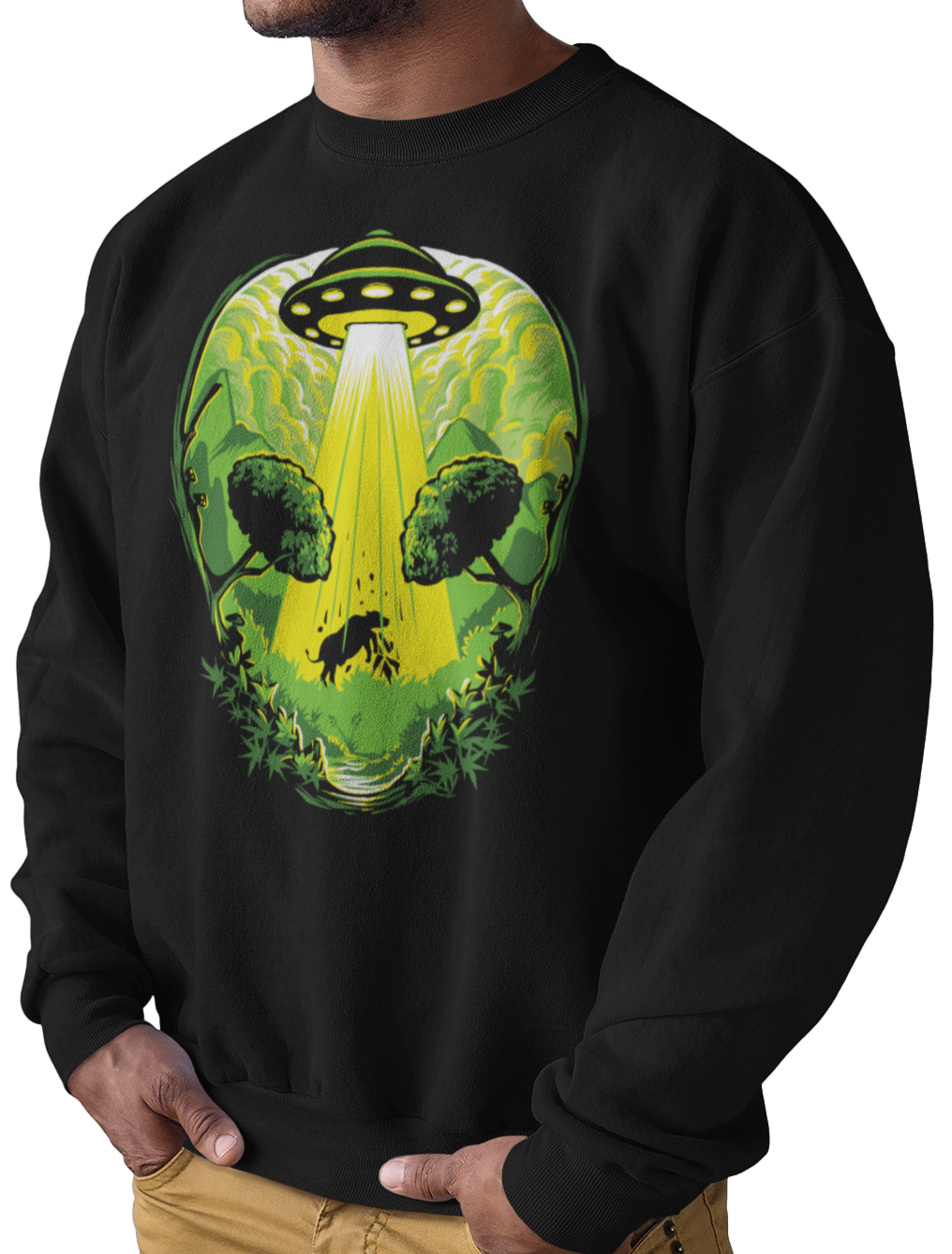 CAMISETA / SUDADERA OVNI VACA