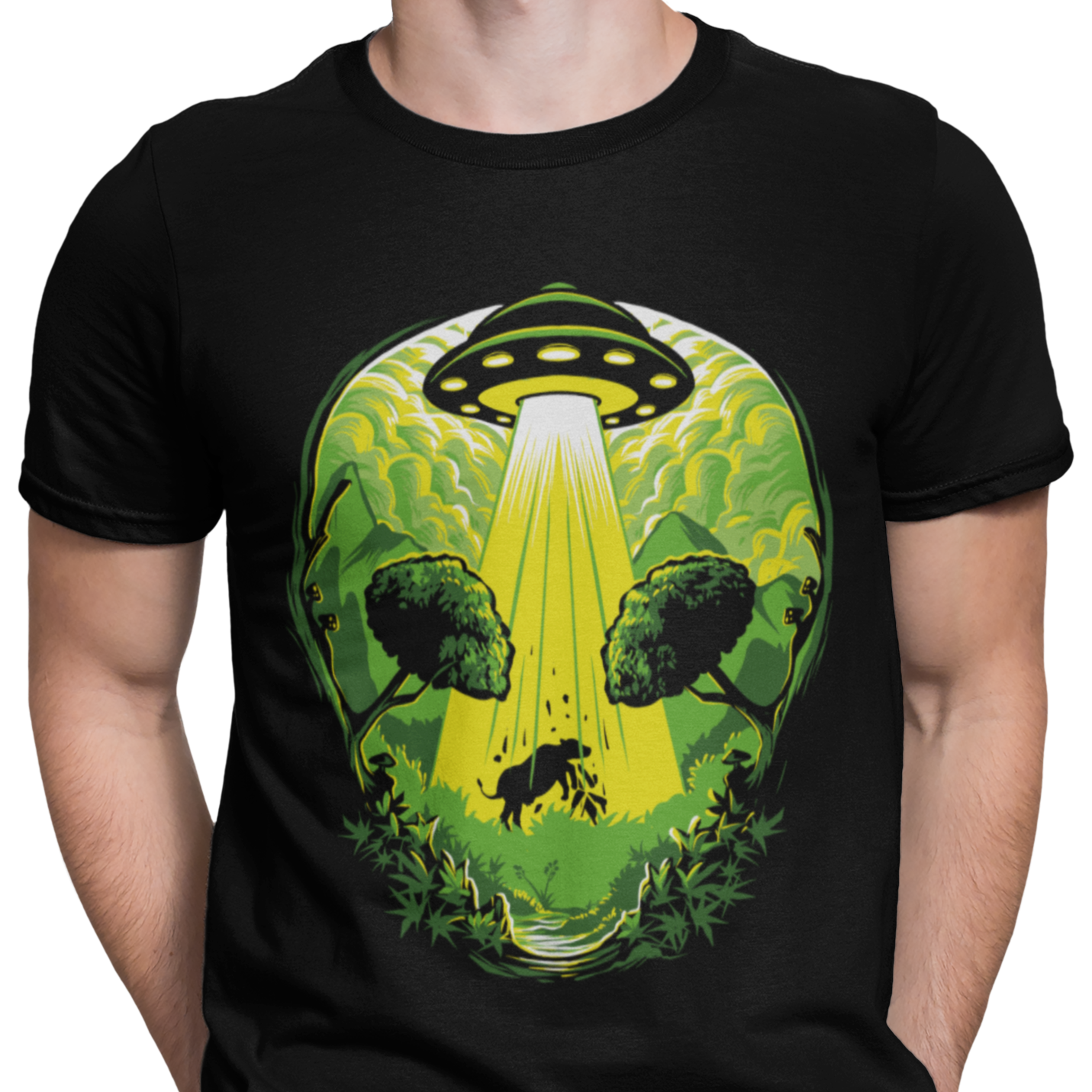 CAMISETA / SUDADERA OVNI VACA