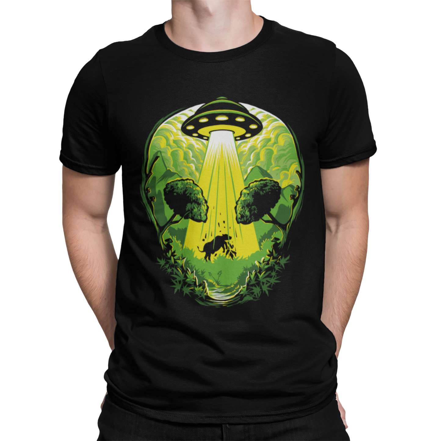 CAMISETA / SUDADERA OVNI VACA