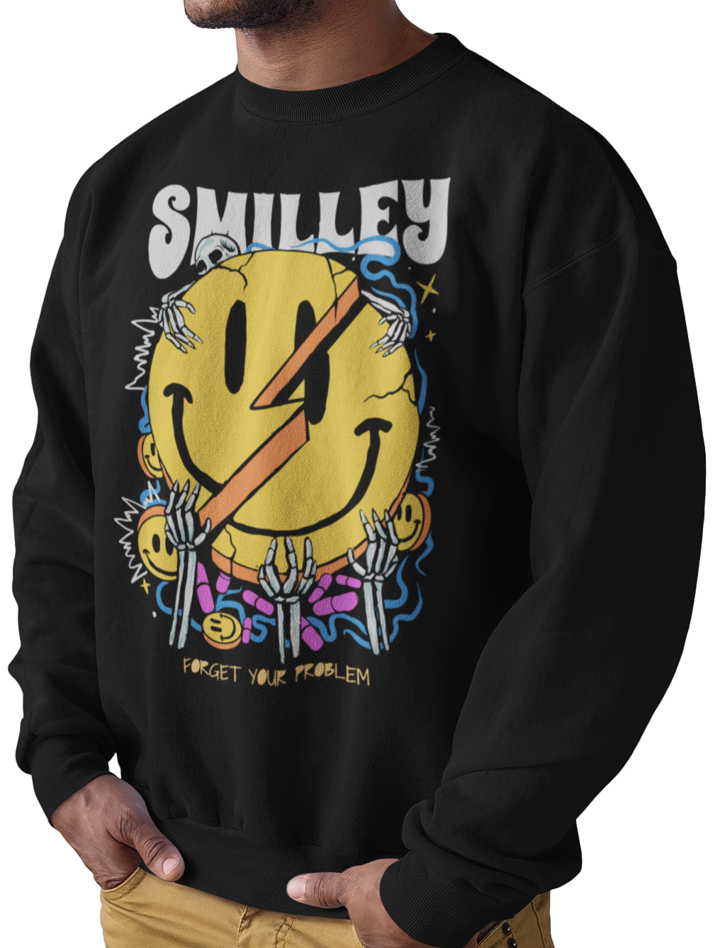 CAMISETA / SUDADERA SMILLEY PARTIDO