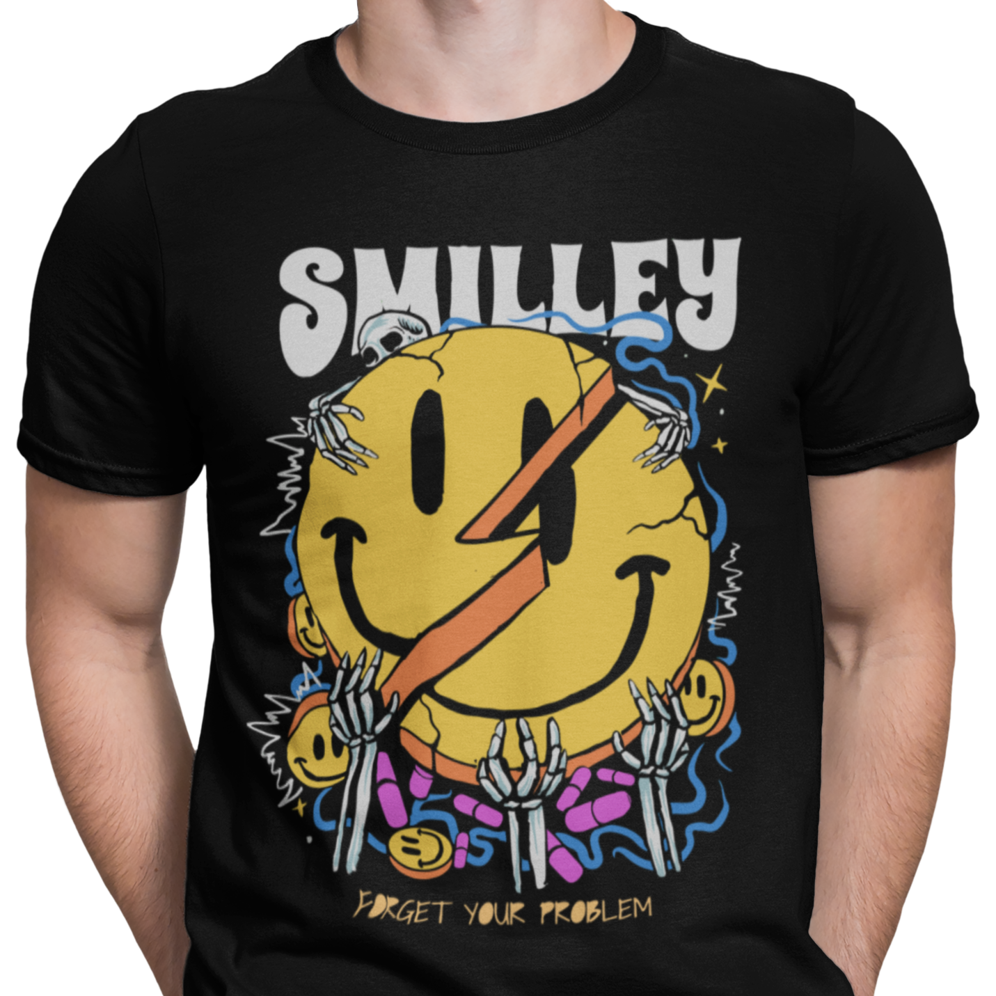 CAMISETA / SUDADERA SMILLEY PARTIDO