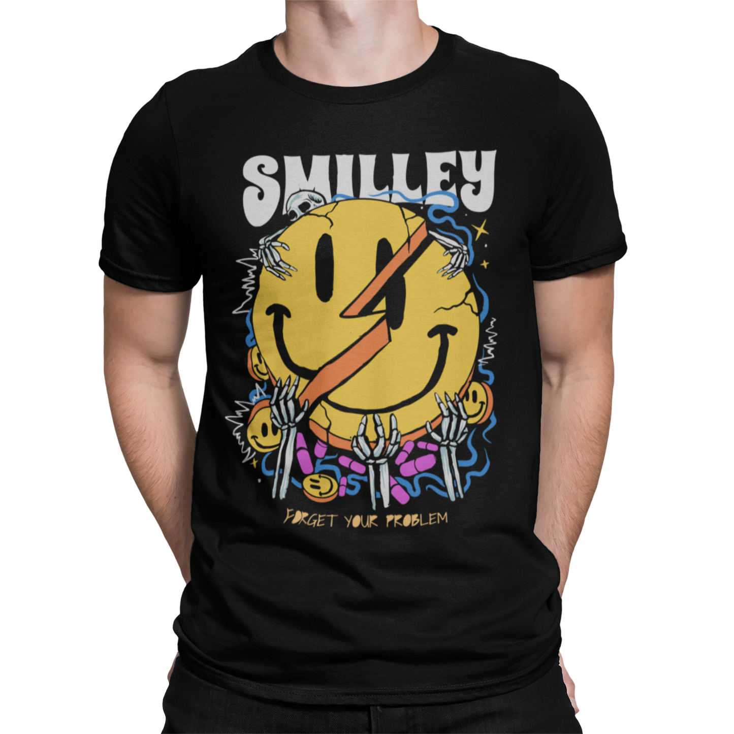 CAMISETA / SUDADERA SMILLEY PARTIDO