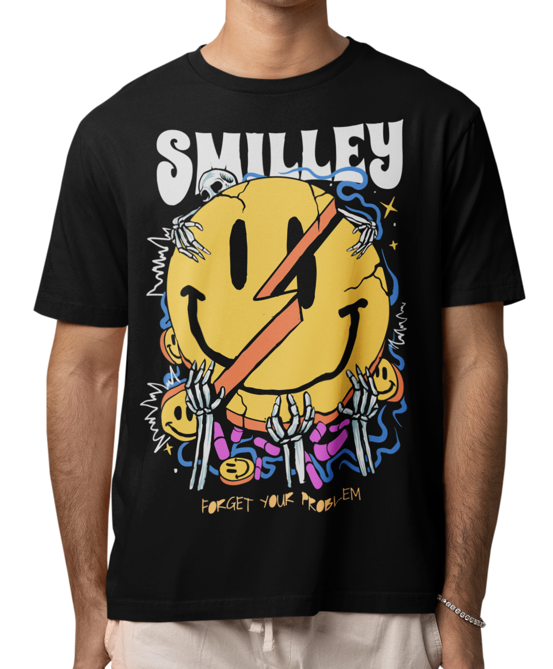 CAMISETA / SUDADERA SMILLEY PARTIDO