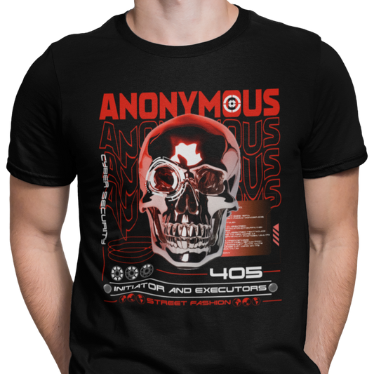 CAMISETA / SUDADERA CALAVERA ANONYMOUS