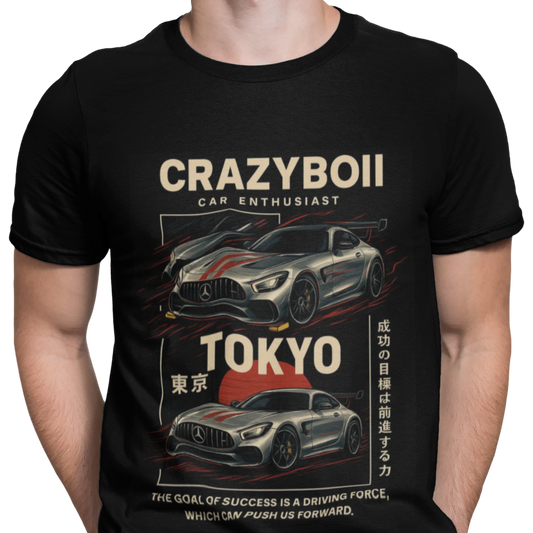 CAMISETA / SUDADERA CRAZYBOII CARS