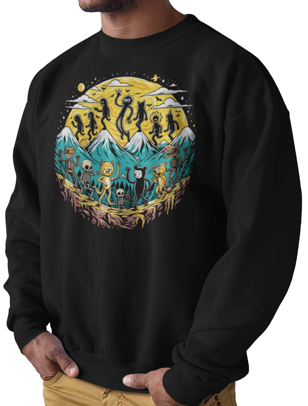 CAMISETA / SUDADERA GATOS DE FIESTA