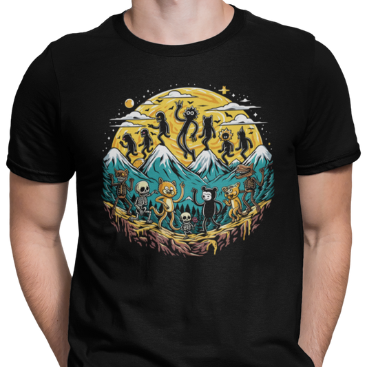 CAMISETA / SUDADERA GATOS DE FIESTA