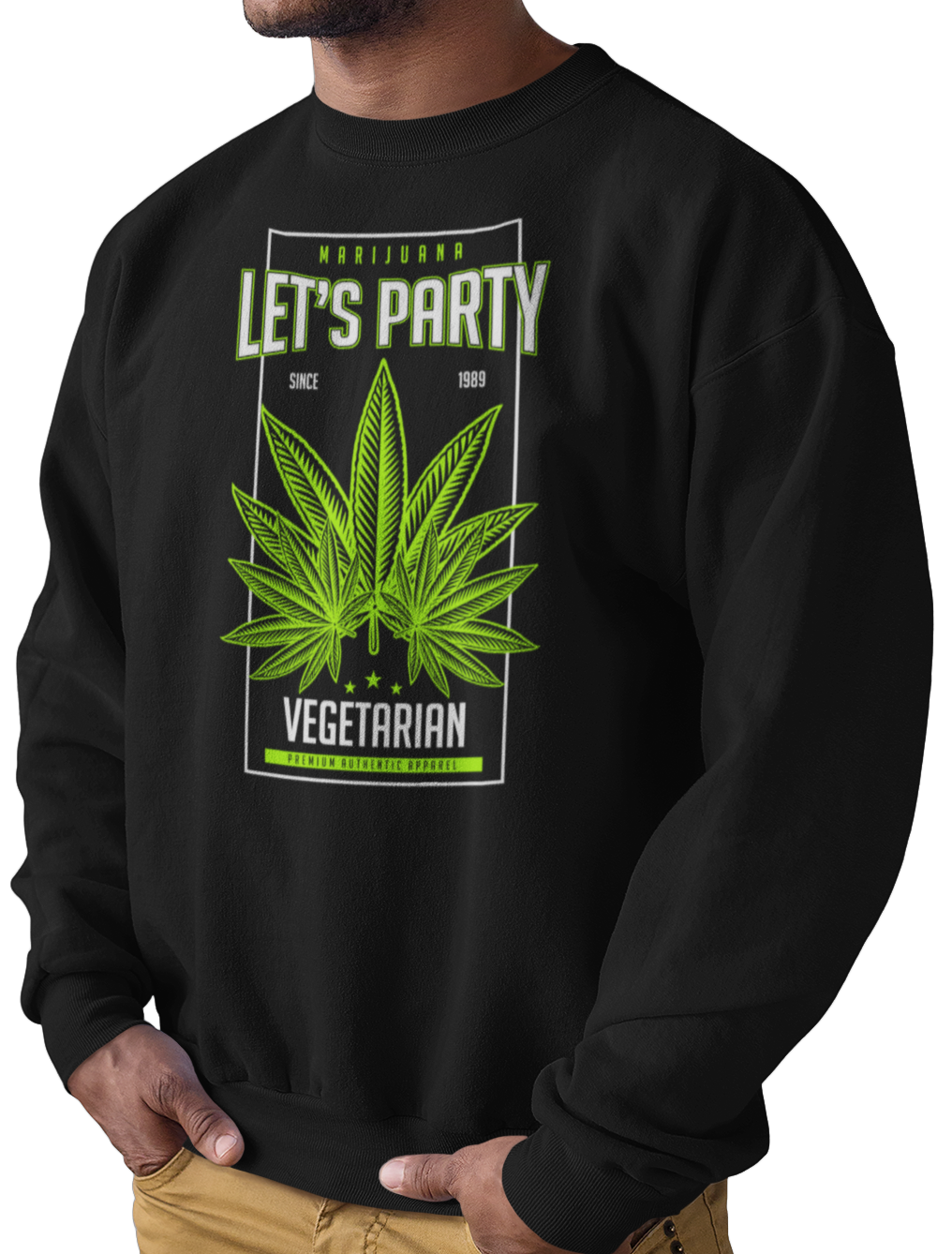 CAMISETA / SUDADERA MARIJUANA LEST PARTY