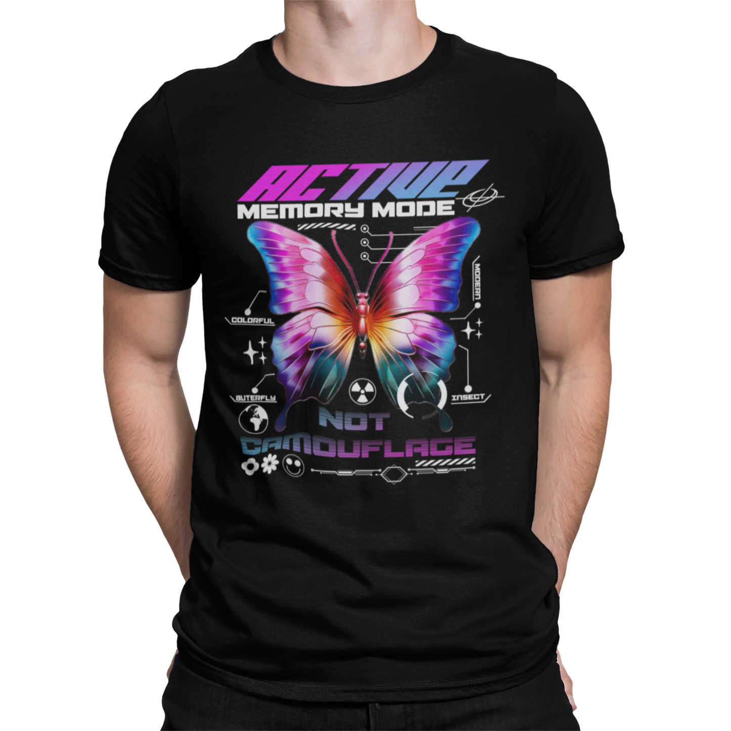 CAMISETA / SUDADERA MARIPOSA ACTIVE