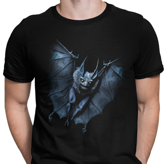 CAMISETA VAMPIRO AZUL